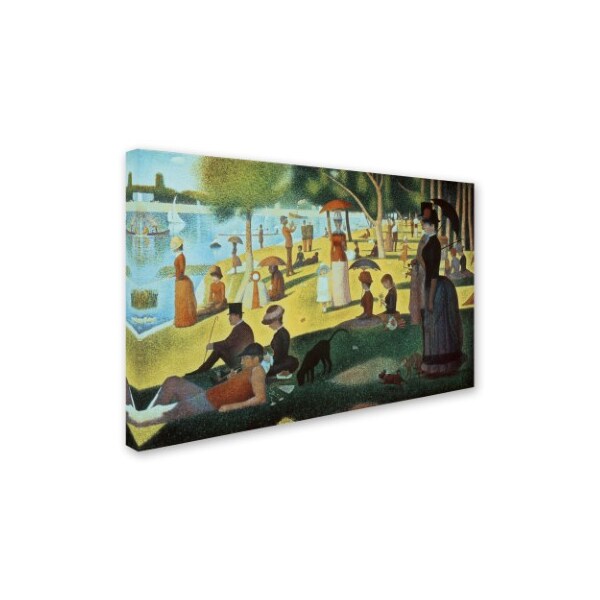 Trademark Fine Art Georges Seurat 'Sunday Afternoon on the Island